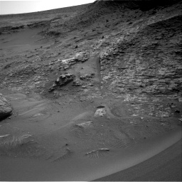 Nasa's Mars rover Curiosity acquired this image using its Right Navigation Camera on Sol 3565, at drive 3126, site number 96