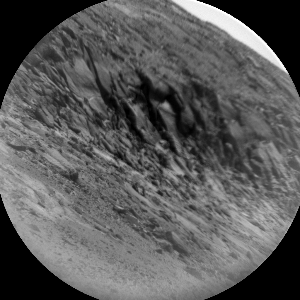 Nasa's Mars rover Curiosity acquired this image using its Chemistry & Camera (ChemCam) on Sol 3565, at drive 3096, site number 96