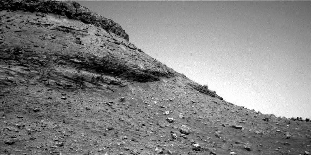 Nasa's Mars rover Curiosity acquired this image using its Left Navigation Camera on Sol 3567, at drive 0, site number 97