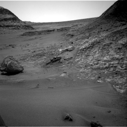 Nasa's Mars rover Curiosity acquired this image using its Right Navigation Camera on Sol 3567, at drive 3174, site number 96