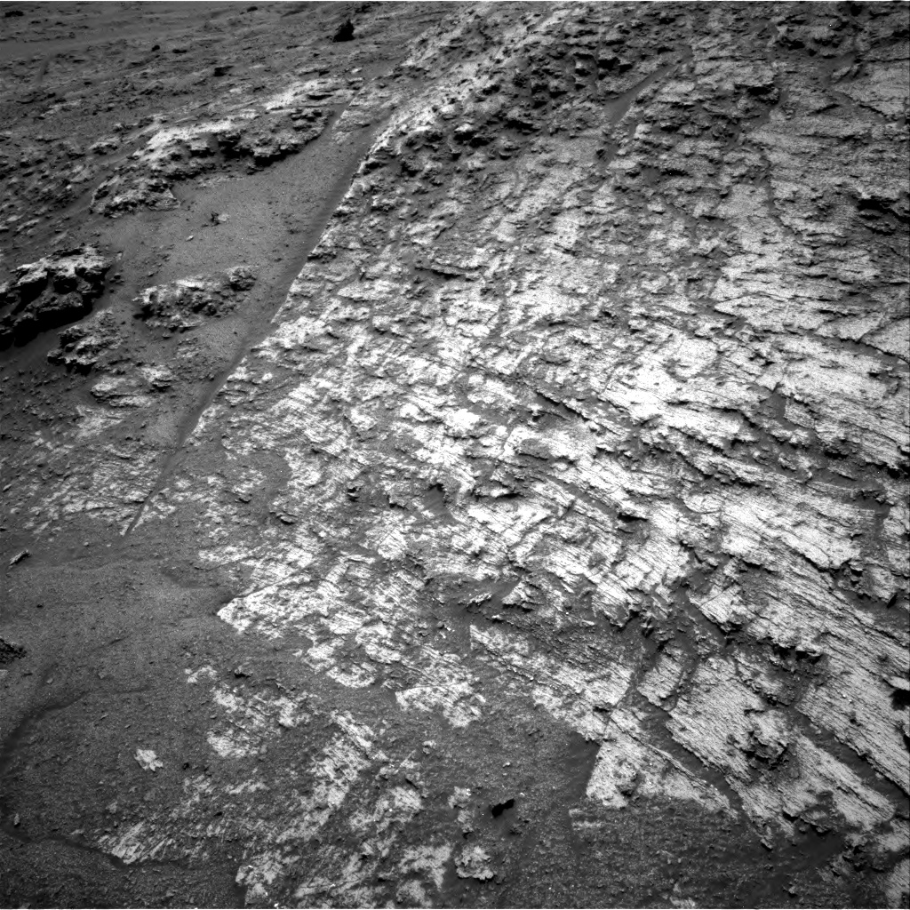 Nasa's Mars rover Curiosity acquired this image using its Right Navigation Camera on Sol 3567, at drive 3246, site number 96
