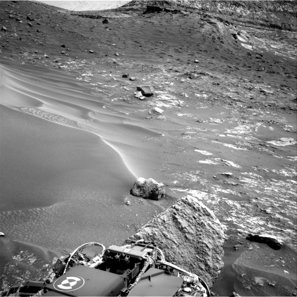 Nasa's Mars rover Curiosity acquired this image using its Right Navigation Camera on Sol 3567, at drive 0, site number 97