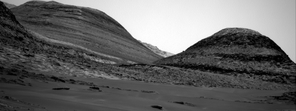 Nasa's Mars rover Curiosity acquired this image using its Right Navigation Camera on Sol 3569, at drive 0, site number 97