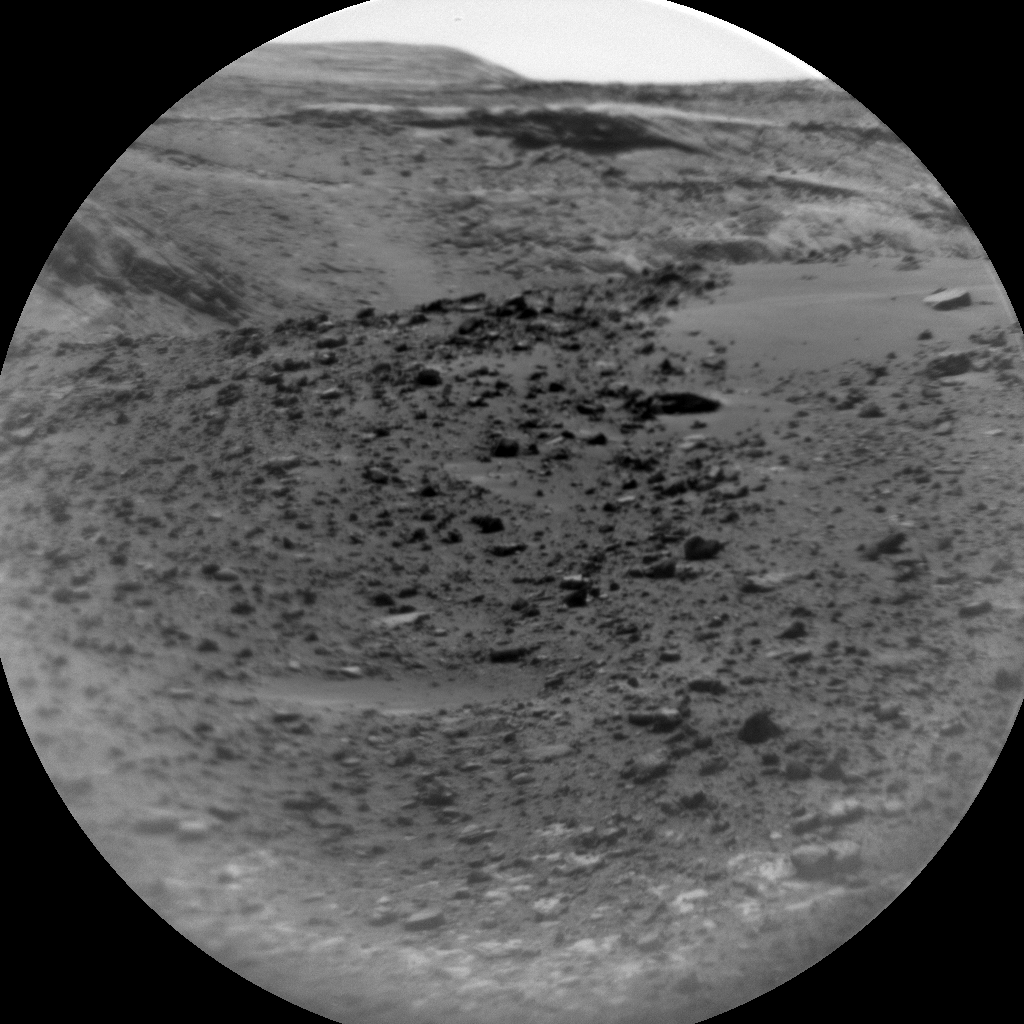 Nasa's Mars rover Curiosity acquired this image using its Chemistry & Camera (ChemCam) on Sol 3569, at drive 0, site number 97