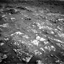 Nasa's Mars rover Curiosity acquired this image using its Left Navigation Camera on Sol 3570, at drive 180, site number 97