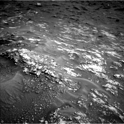 Nasa's Mars rover Curiosity acquired this image using its Left Navigation Camera on Sol 3570, at drive 234, site number 97