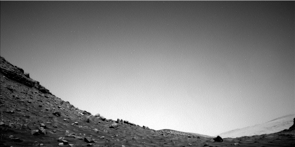 Nasa's Mars rover Curiosity acquired this image using its Left Navigation Camera on Sol 3570, at drive 256, site number 97
