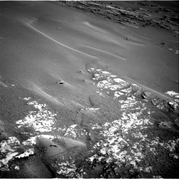 Nasa's Mars rover Curiosity acquired this image using its Right Navigation Camera on Sol 3570, at drive 60, site number 97