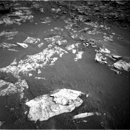 Nasa's Mars rover Curiosity acquired this image using its Right Navigation Camera on Sol 3570, at drive 114, site number 97