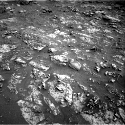 Nasa's Mars rover Curiosity acquired this image using its Right Navigation Camera on Sol 3570, at drive 168, site number 97