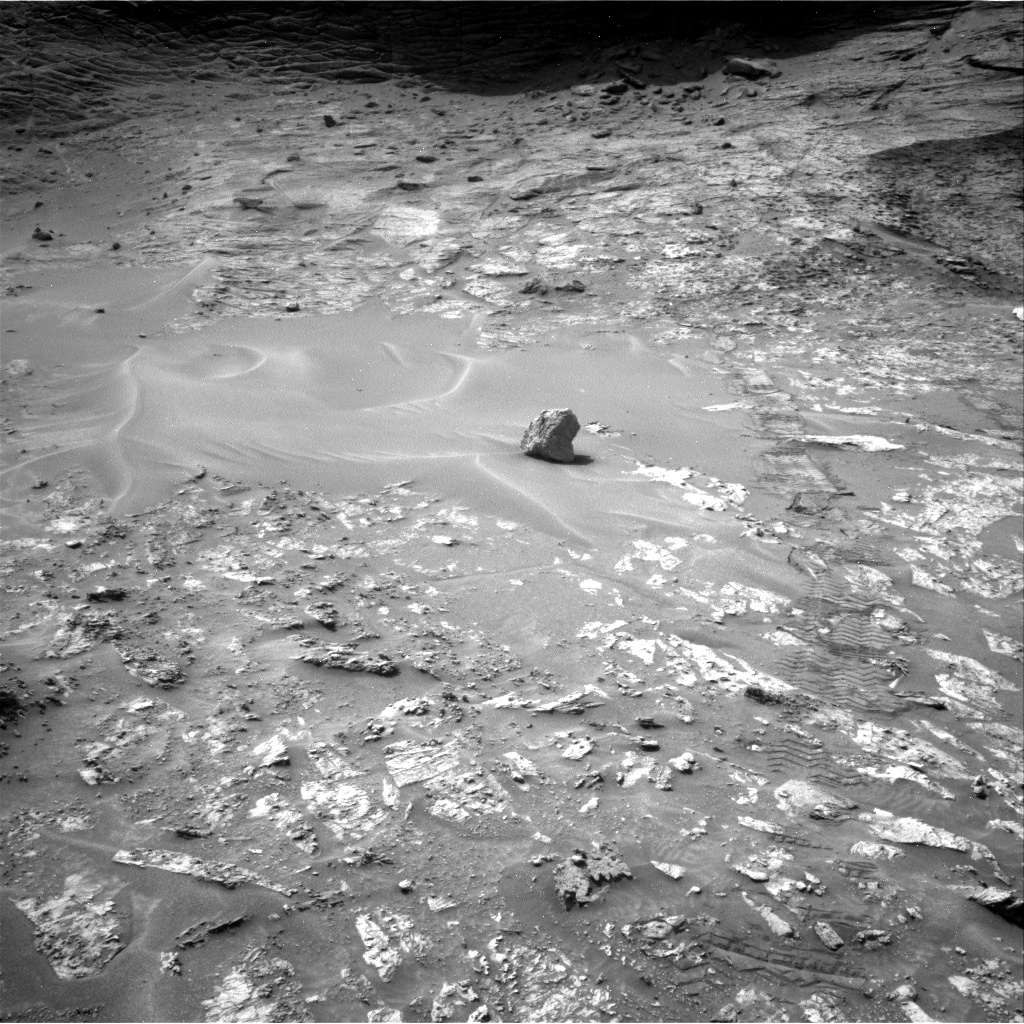 Nasa's Mars rover Curiosity acquired this image using its Right Navigation Camera on Sol 3570, at drive 256, site number 97