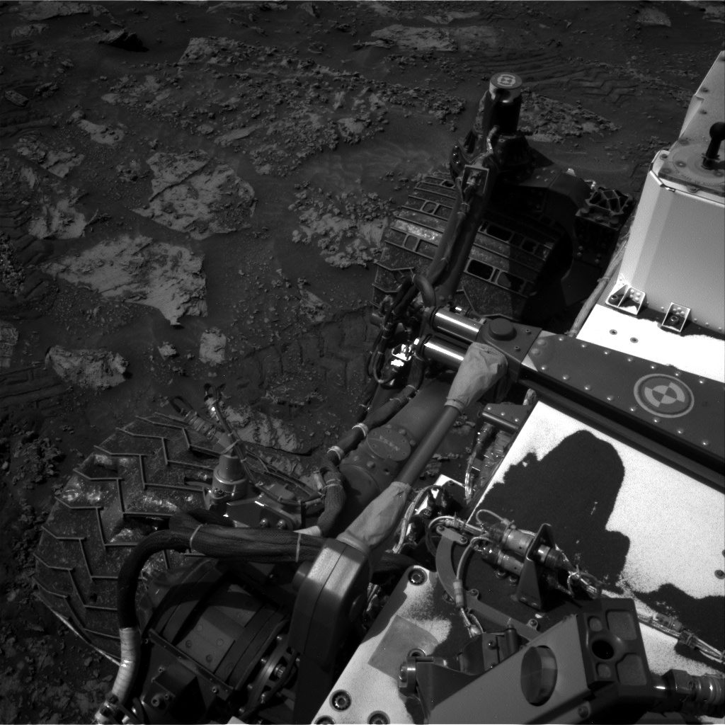 Nasa's Mars rover Curiosity acquired this image using its Right Navigation Camera on Sol 3570, at drive 256, site number 97