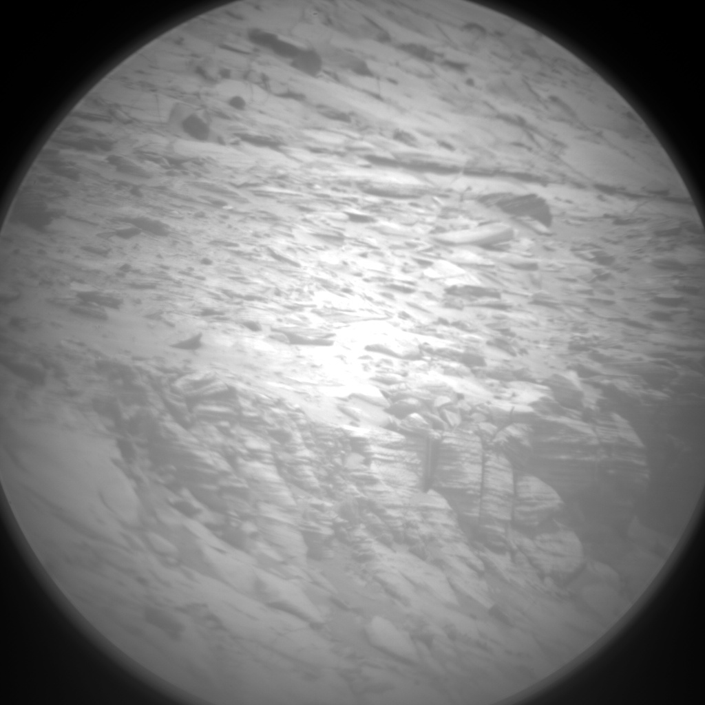 Nasa's Mars rover Curiosity acquired this image using its Chemistry & Camera (ChemCam) on Sol 3571, at drive 256, site number 97