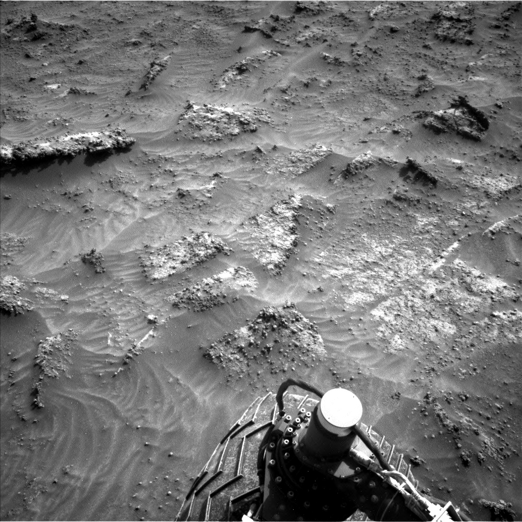 Nasa's Mars rover Curiosity acquired this image using its Left Navigation Camera on Sol 3571, at drive 434, site number 97