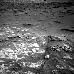 Nasa's Mars rover Curiosity acquired this image using its Right Navigation Camera on Sol 3571, at drive 268, site number 97