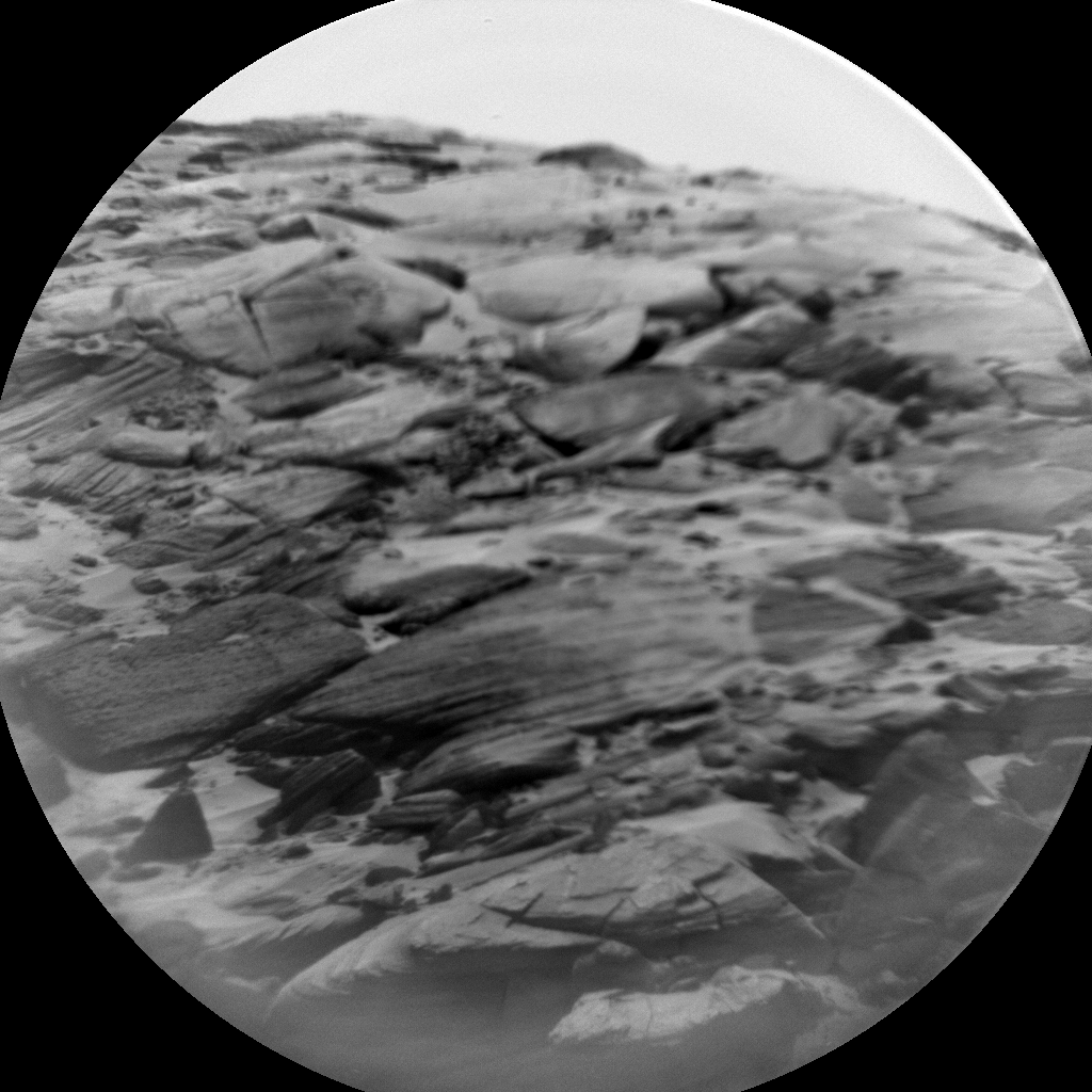 Nasa's Mars rover Curiosity acquired this image using its Chemistry & Camera (ChemCam) on Sol 3573, at drive 546, site number 97