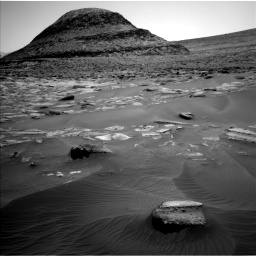 Nasa's Mars rover Curiosity acquired this image using its Left Navigation Camera on Sol 3574, at drive 618, site number 97