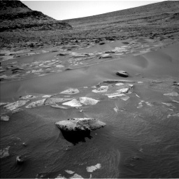 Nasa's Mars rover Curiosity acquired this image using its Left Navigation Camera on Sol 3574, at drive 660, site number 97