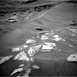 Nasa's Mars rover Curiosity acquired this image using its Left Navigation Camera on Sol 3574, at drive 702, site number 97