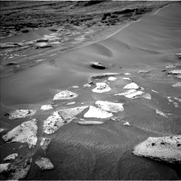 Nasa's Mars rover Curiosity acquired this image using its Left Navigation Camera on Sol 3574, at drive 708, site number 97