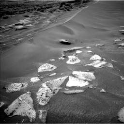 Nasa's Mars rover Curiosity acquired this image using its Left Navigation Camera on Sol 3574, at drive 714, site number 97