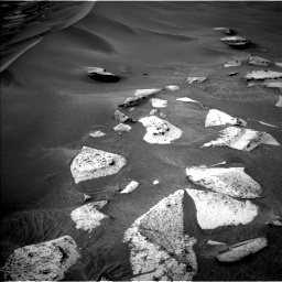 Nasa's Mars rover Curiosity acquired this image using its Left Navigation Camera on Sol 3574, at drive 726, site number 97
