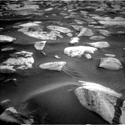 Nasa's Mars rover Curiosity acquired this image using its Left Navigation Camera on Sol 3574, at drive 786, site number 97