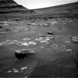 Nasa's Mars rover Curiosity acquired this image using its Right Navigation Camera on Sol 3574, at drive 654, site number 97