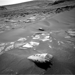 Nasa's Mars rover Curiosity acquired this image using its Right Navigation Camera on Sol 3574, at drive 684, site number 97