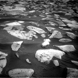 Nasa's Mars rover Curiosity acquired this image using its Right Navigation Camera on Sol 3574, at drive 798, site number 97