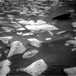 Nasa's Mars rover Curiosity acquired this image using its Right Navigation Camera on Sol 3574, at drive 834, site number 97