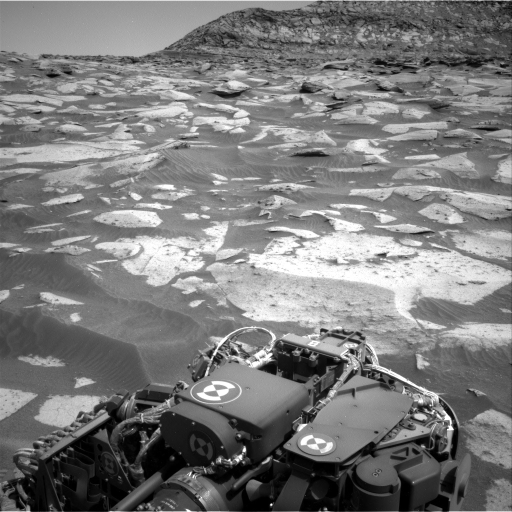 Nasa's Mars rover Curiosity acquired this image using its Right Navigation Camera on Sol 3574, at drive 864, site number 97