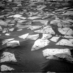 Nasa's Mars rover Curiosity acquired this image using its Right Navigation Camera on Sol 3576, at drive 882, site number 97
