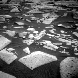 Nasa's Mars rover Curiosity acquired this image using its Right Navigation Camera on Sol 3576, at drive 912, site number 97