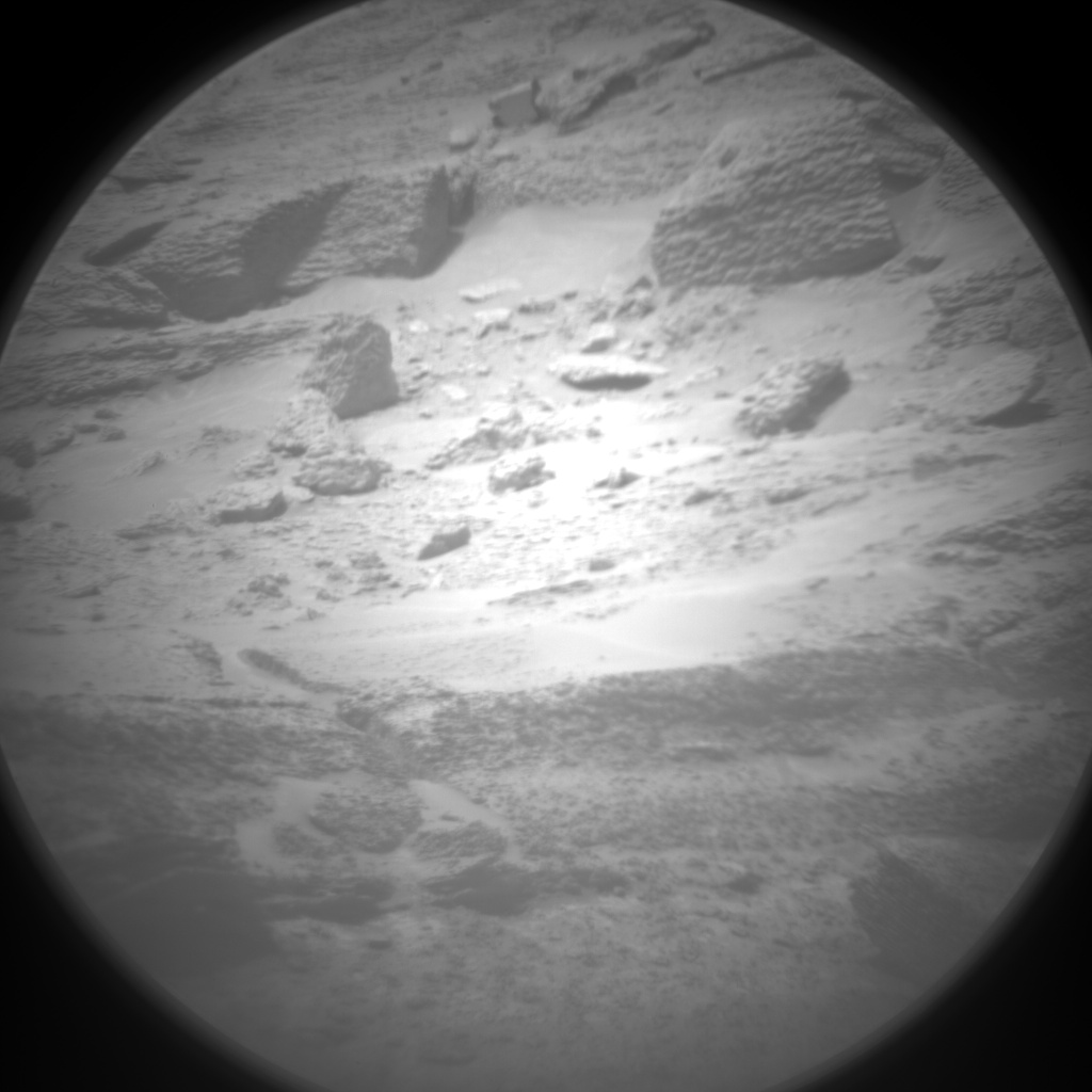 Nasa's Mars rover Curiosity acquired this image using its Chemistry & Camera (ChemCam) on Sol 3578, at drive 966, site number 97