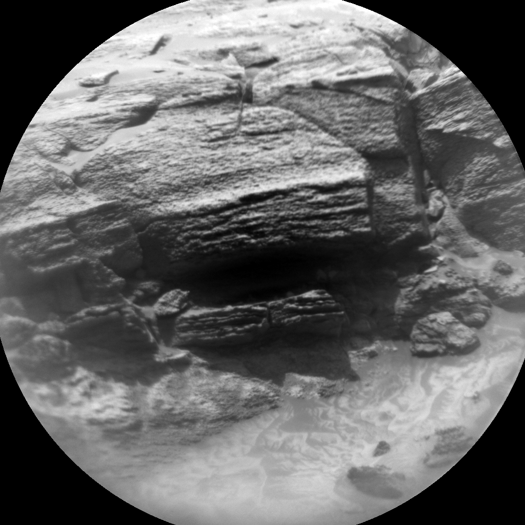 Nasa's Mars rover Curiosity acquired this image using its Chemistry & Camera (ChemCam) on Sol 3578, at drive 966, site number 97