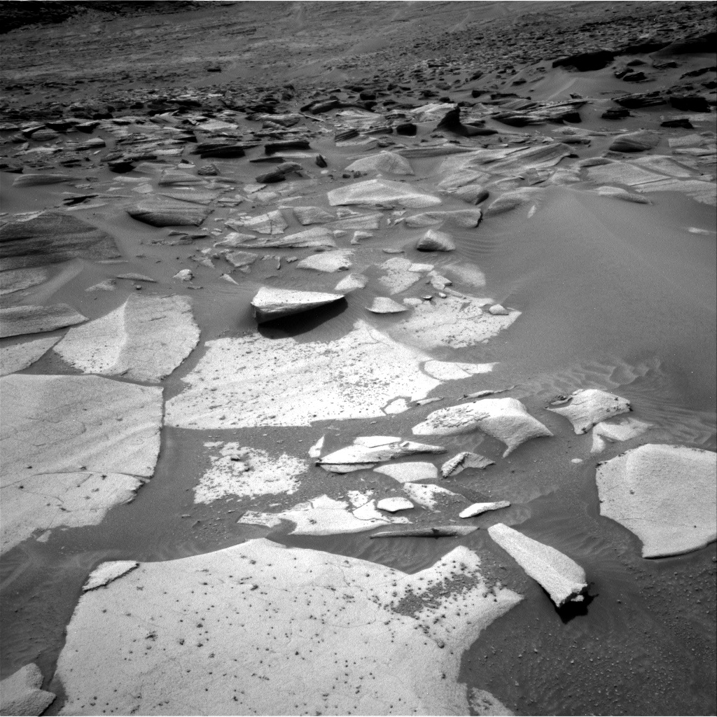 Nasa's Mars rover Curiosity acquired this image using its Right Navigation Camera on Sol 3579, at drive 1020, site number 97