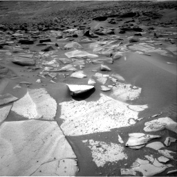 Nasa's Mars rover Curiosity acquired this image using its Right Navigation Camera on Sol 3580, at drive 1038, site number 97