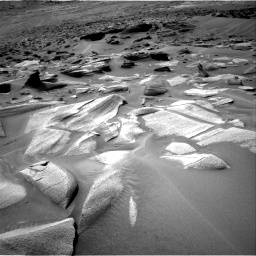 Nasa's Mars rover Curiosity acquired this image using its Right Navigation Camera on Sol 3580, at drive 1122, site number 97