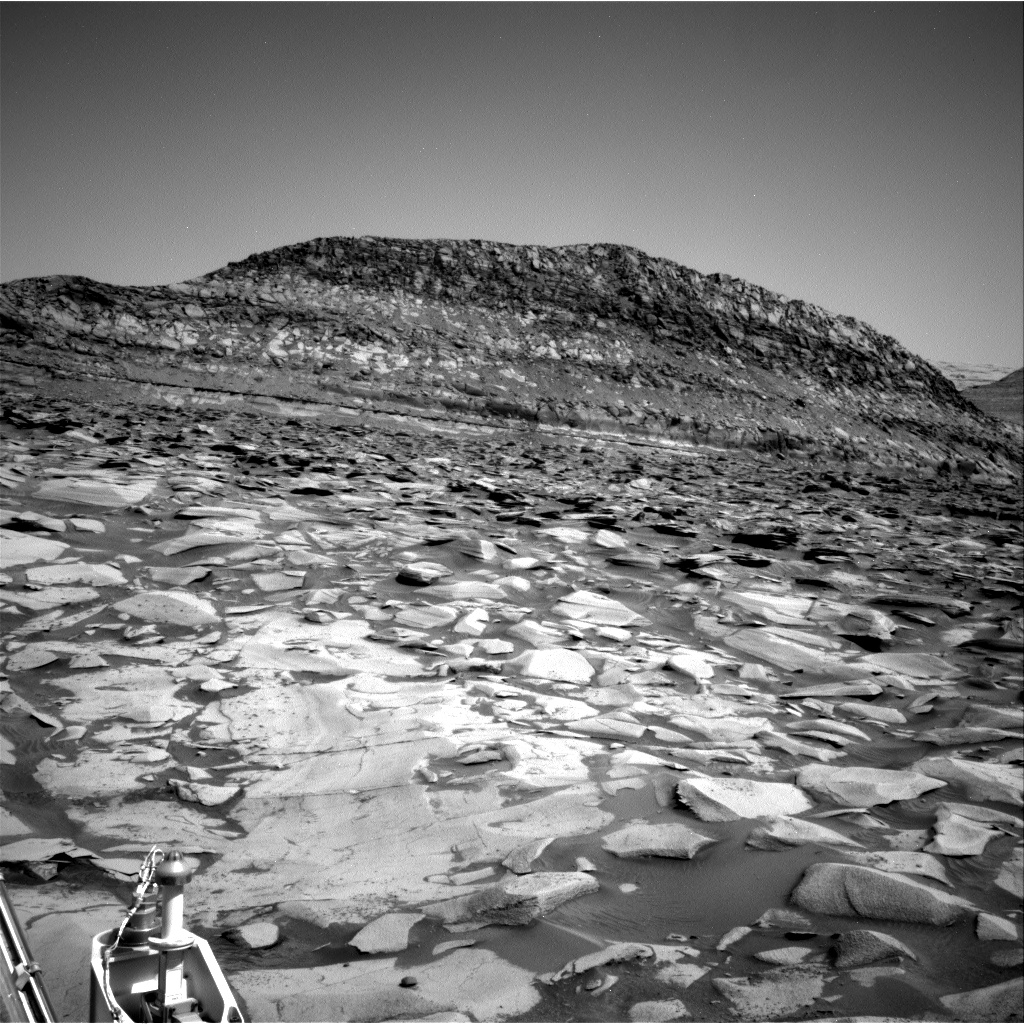 Nasa's Mars rover Curiosity acquired this image using its Right Navigation Camera on Sol 3580, at drive 1170, site number 97