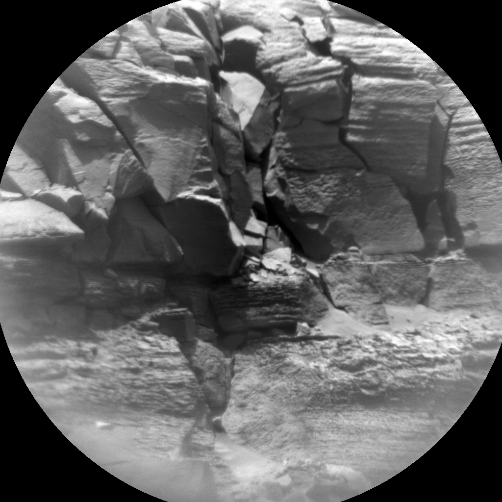 Nasa's Mars rover Curiosity acquired this image using its Chemistry & Camera (ChemCam) on Sol 3580, at drive 1020, site number 97
