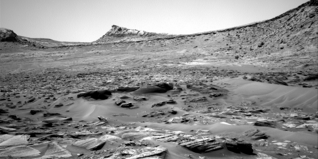 Nasa's Mars rover Curiosity acquired this image using its Right Navigation Camera on Sol 3581, at drive 1170, site number 97