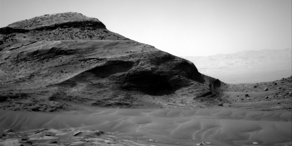 Nasa's Mars rover Curiosity acquired this image using its Right Navigation Camera on Sol 3582, at drive 1170, site number 97