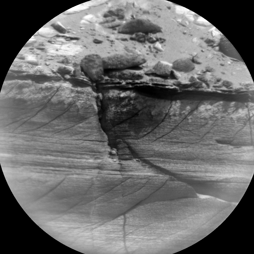 Nasa's Mars rover Curiosity acquired this image using its Chemistry & Camera (ChemCam) on Sol 3582, at drive 1170, site number 97