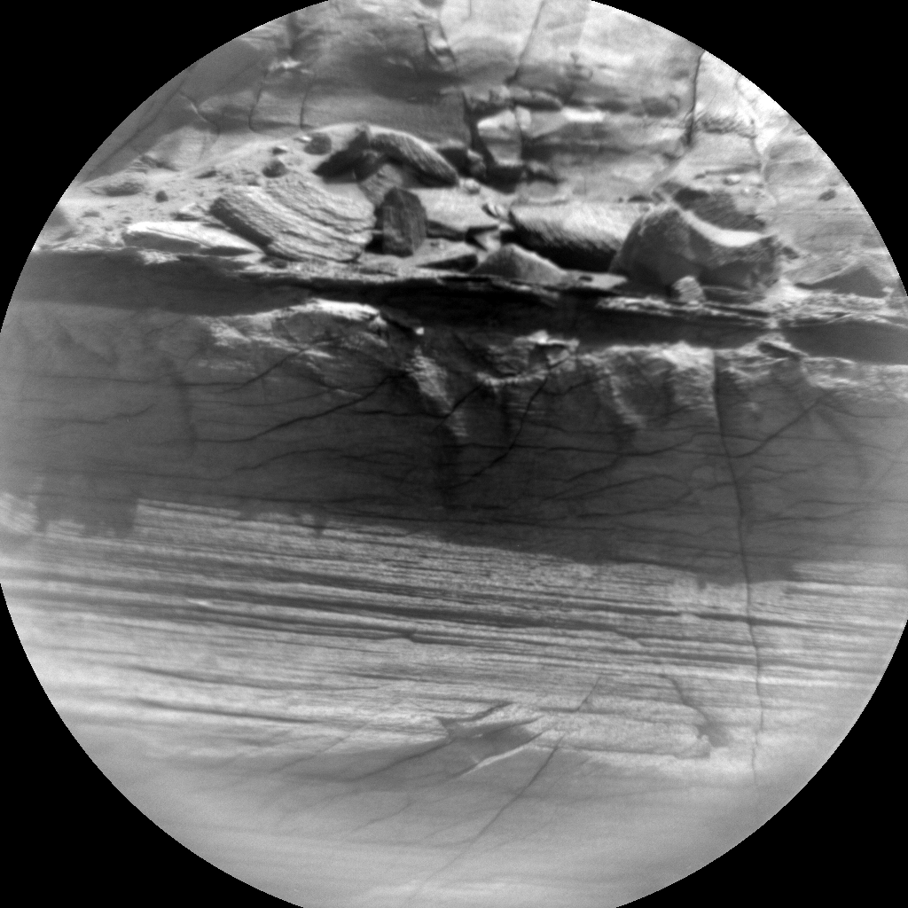 Nasa's Mars rover Curiosity acquired this image using its Chemistry & Camera (ChemCam) on Sol 3582, at drive 1170, site number 97