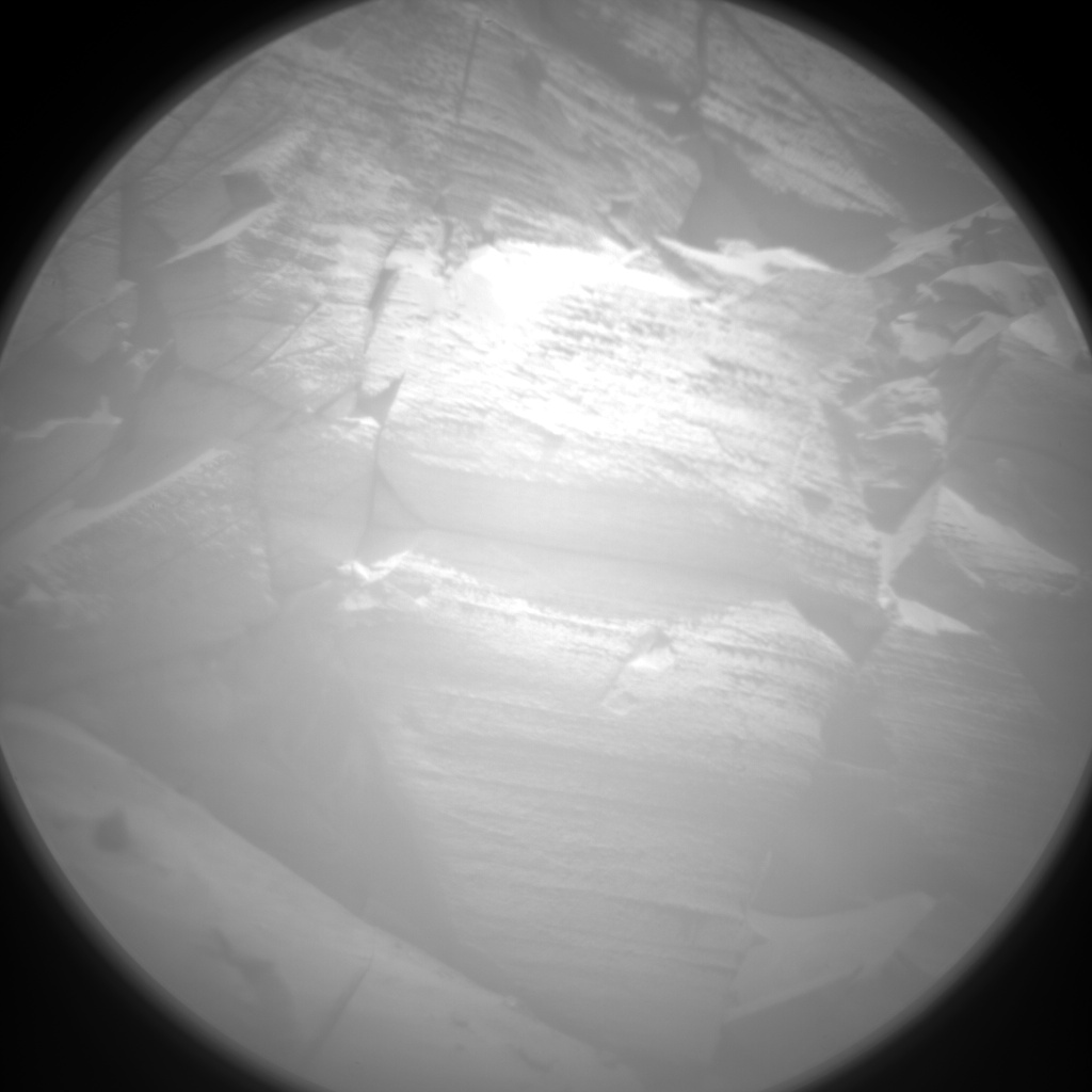 Nasa's Mars rover Curiosity acquired this image using its Chemistry & Camera (ChemCam) on Sol 3583, at drive 1170, site number 97