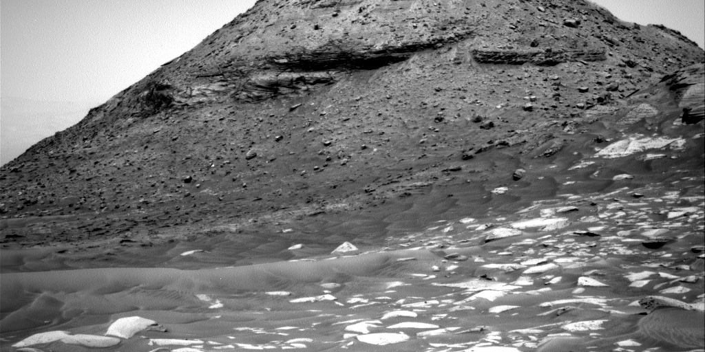 Nasa's Mars rover Curiosity acquired this image using its Right Navigation Camera on Sol 3589, at drive 1170, site number 97