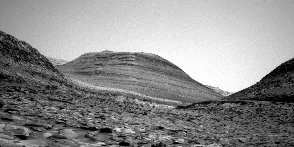 Nasa's Mars rover Curiosity acquired this image using its Right Navigation Camera on Sol 3589, at drive 1170, site number 97