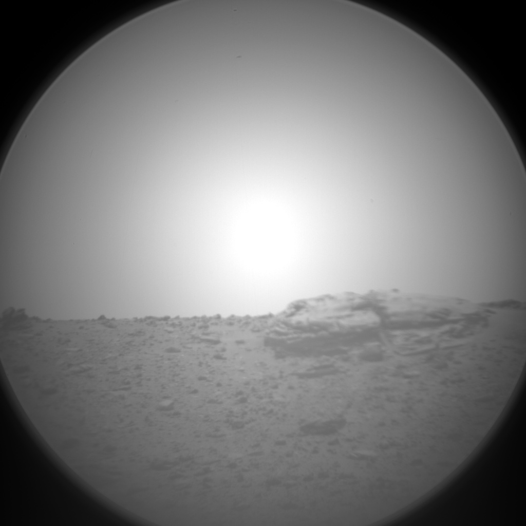 Nasa's Mars rover Curiosity acquired this image using its Chemistry & Camera (ChemCam) on Sol 3592, at drive 1170, site number 97