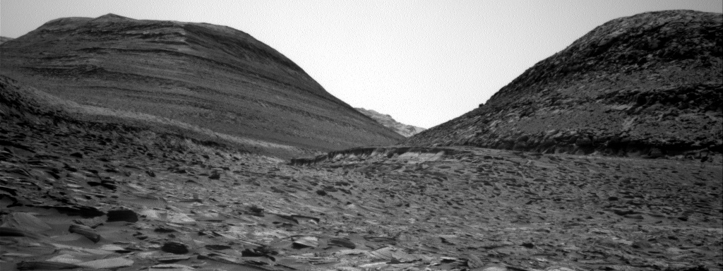 Nasa's Mars rover Curiosity acquired this image using its Right Navigation Camera on Sol 3593, at drive 1176, site number 97